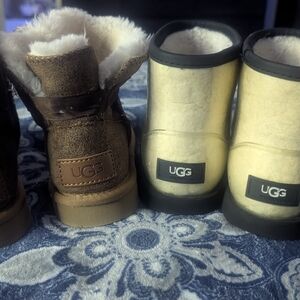 UGG Classic Boots in Brown and Cream